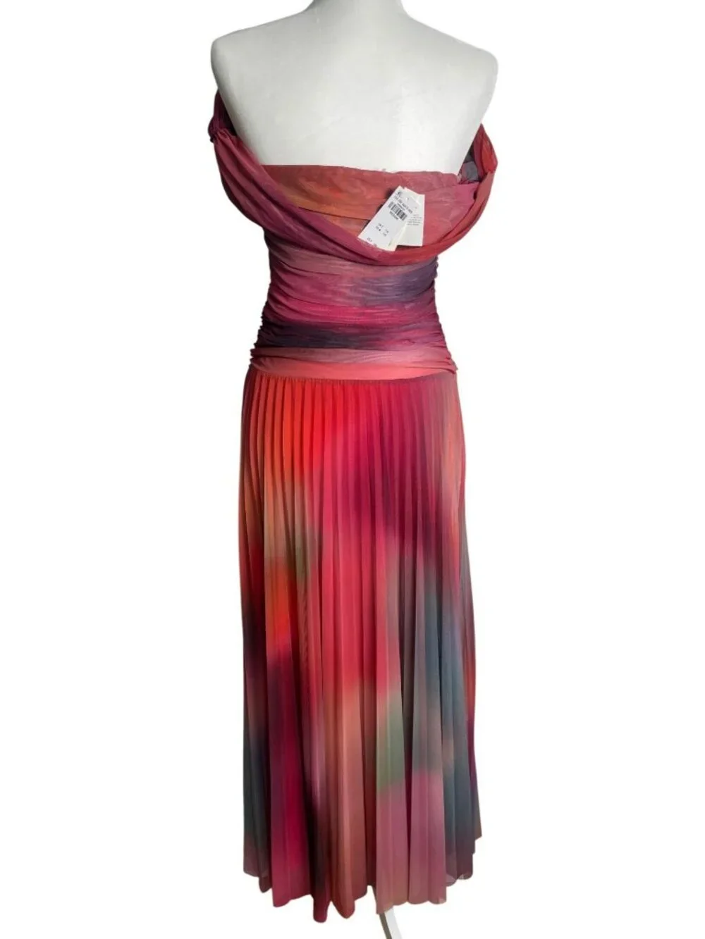 Abercrombie & Fitch Bra-Free Giselle Drop Waist Maxi Dress Size M MSRP$160 NEW